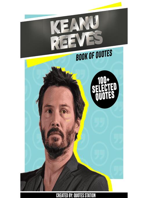 Title details for Keanu Reeves by Quotes Station - Wait list
